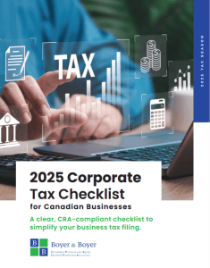 2025 corporate tax checklist